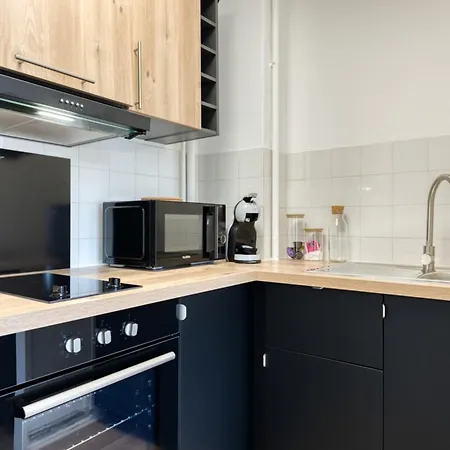 Marine Votre F2 Moderne A Rouen Appartement Buitenkant foto